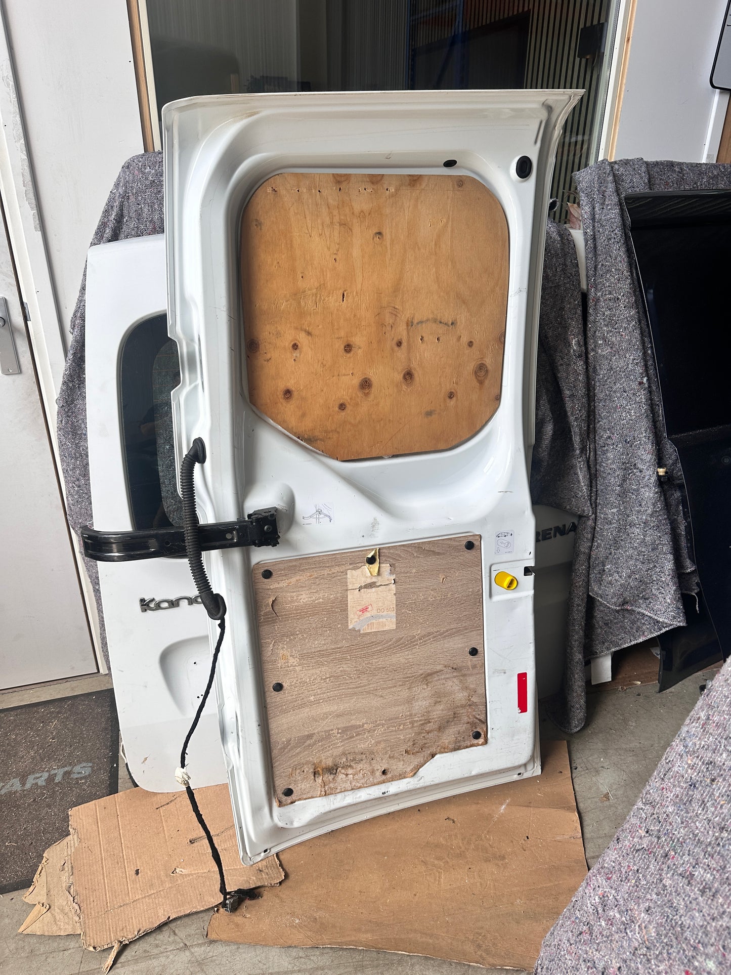 Ford custom achterdeur rechts dicht wit
