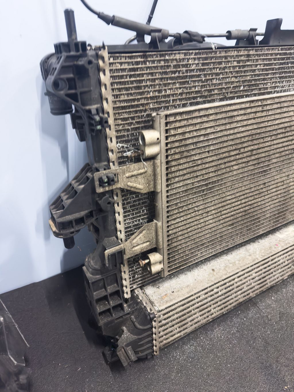 Complete voorkop Front Fiat Ducato met LED koplampen blauw