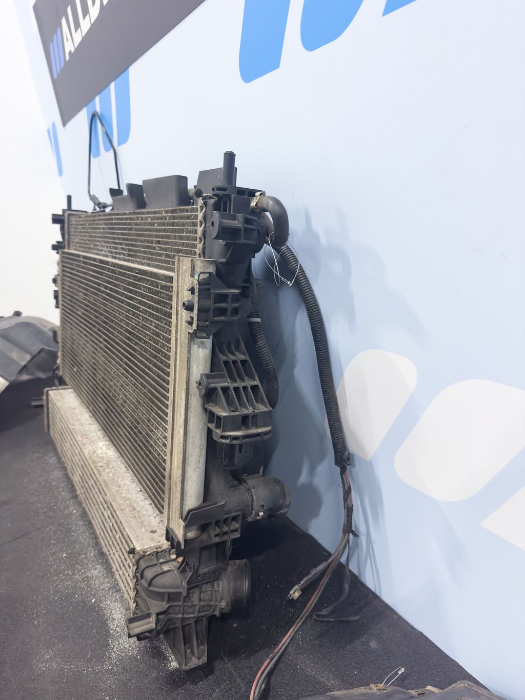 Complete voorkop Front Fiat Ducato met LED koplampen blauw