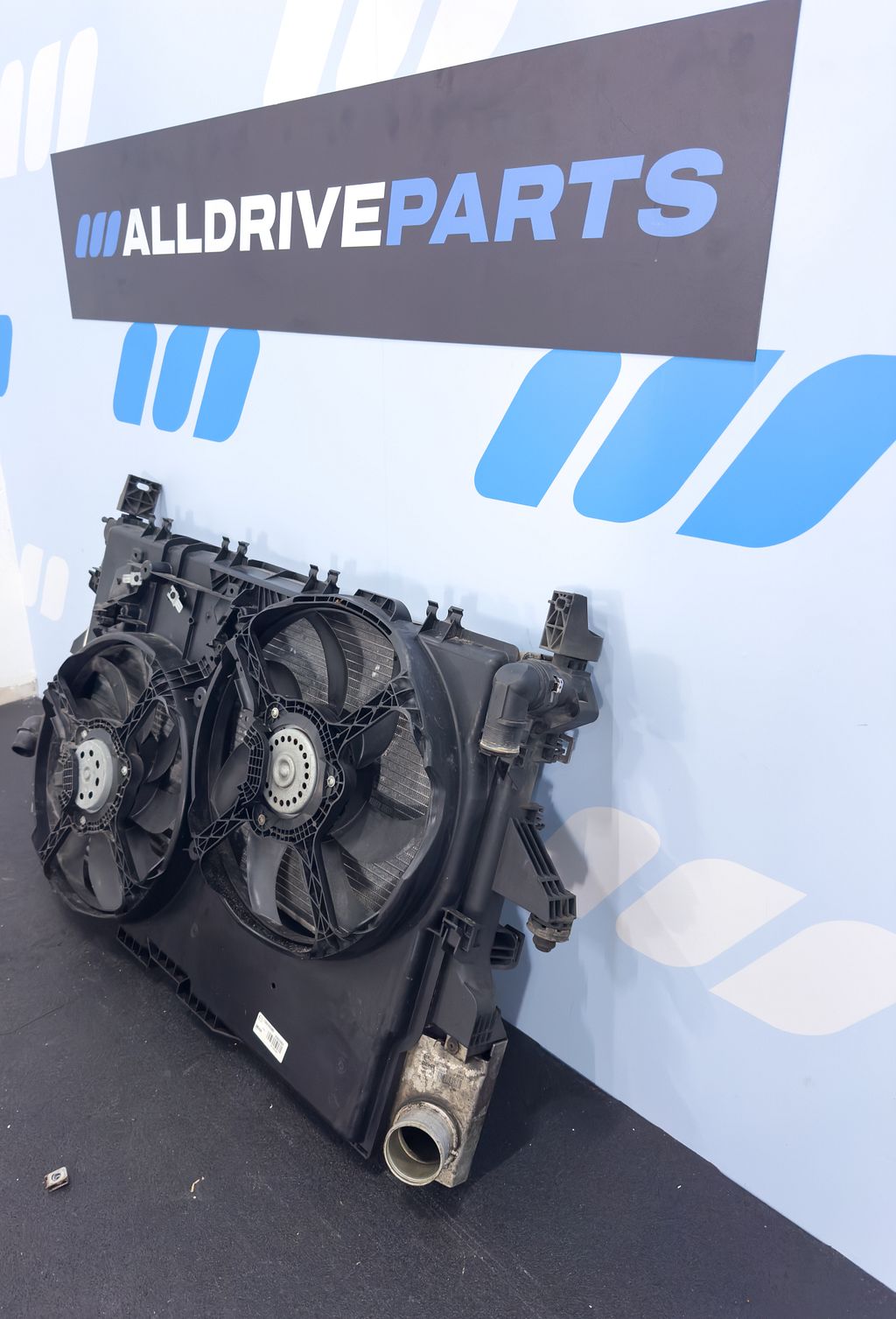 Complete voorkop front Fiat Ducato met LED koplampen grijs