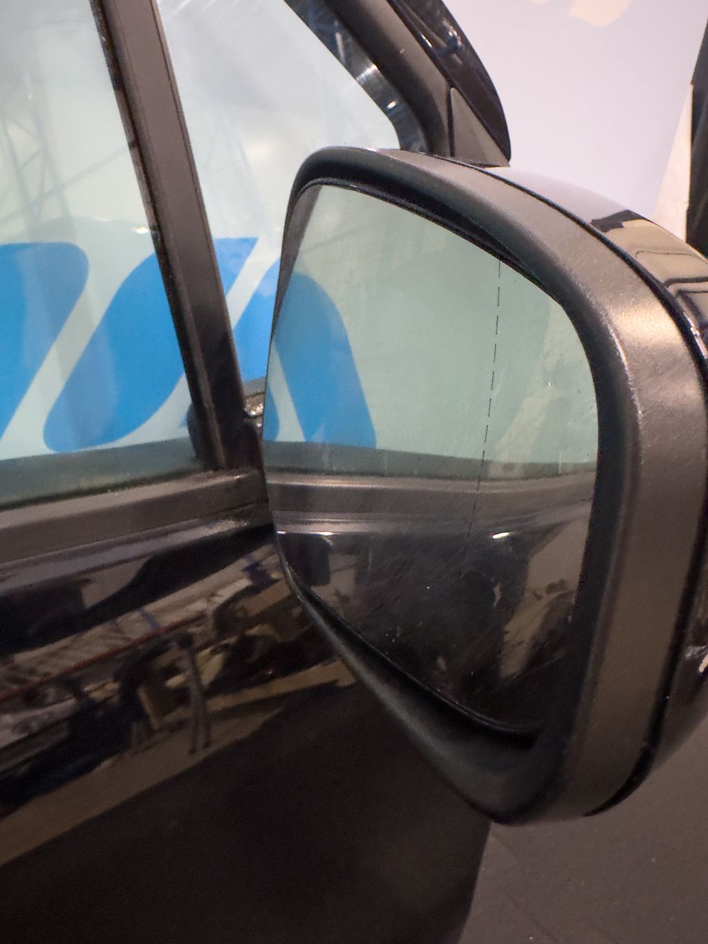 Ford Transit Courier Voorportier rechts zwart PET76A21124KB