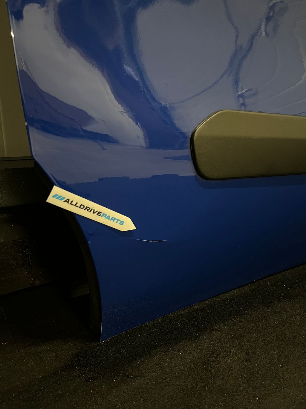 Opel Combo / Fiat Doblo Schuifdeur rechts 4DU blauw 95514768