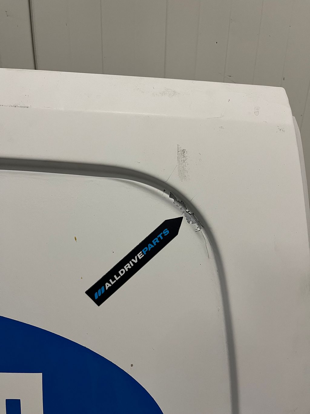 Peugeot Partner Schuifdeur rechts wit dicht 9008S2