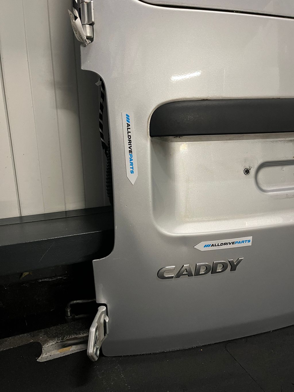 VW Caddy IV set achterdeuren links en rechts LA7W grijs