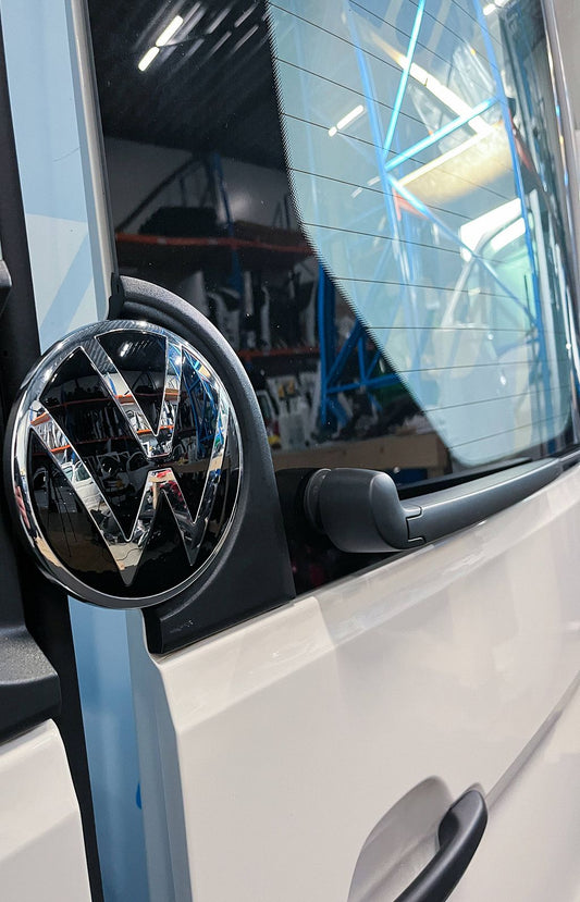 VW Crafter achterdeur rechts ruit H2 LB9A wit 7C3827092BL