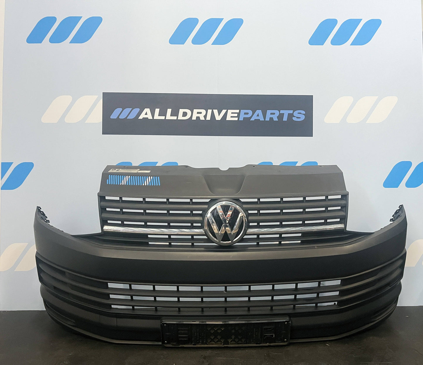 VW T6 komplett Frontpaket Weiß Motorhaube Stoßstange Scheinwerfer