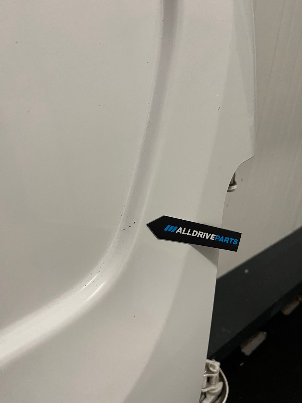 Citroen Berlingo / Peugeot achterdeur rechts wit 9820436780