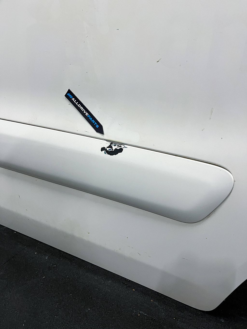 Citroen Berlingo Schuifdeur links wit met ruit 9006L9