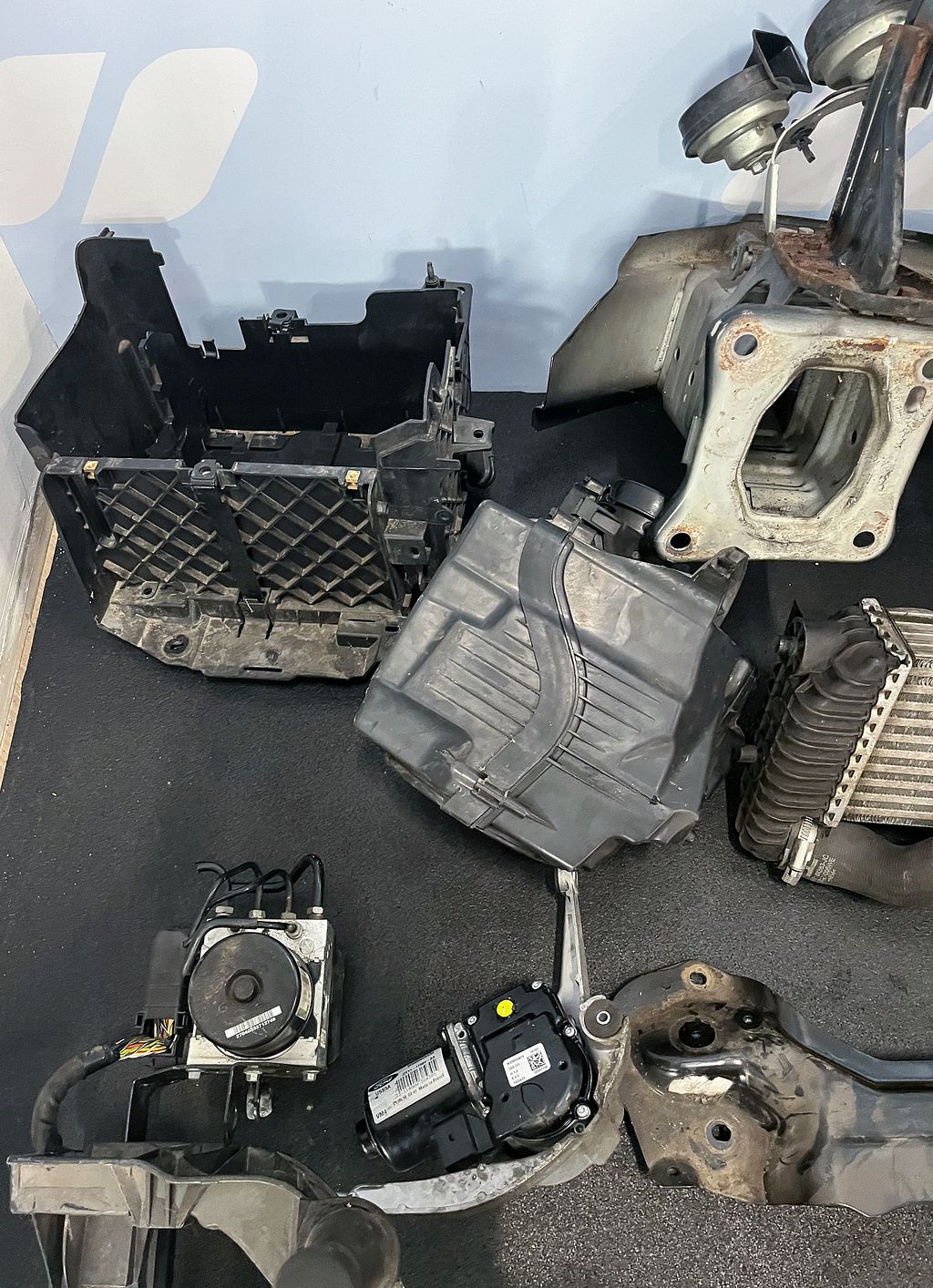 Complete voorkop front Ford Transit Connect Zwart 2014-2018