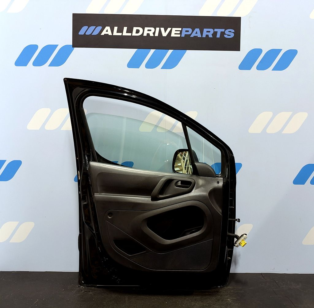 Peugeot Partner voorportier links zwart EXY 9002Z3