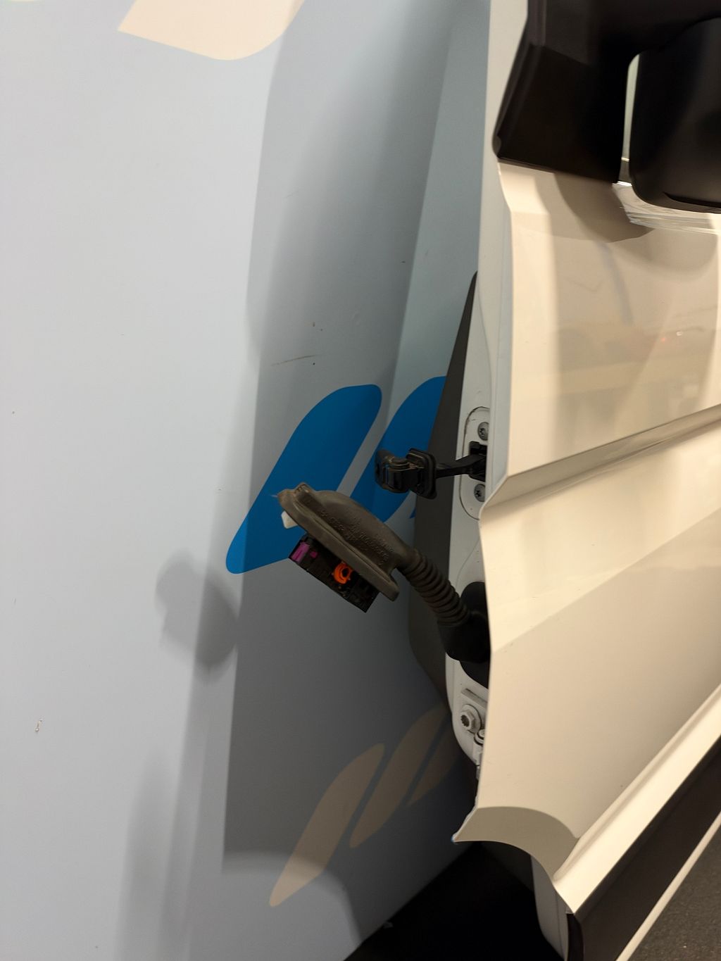 Volkswagen Crafter voorportier links wit LB9A 2016-2026