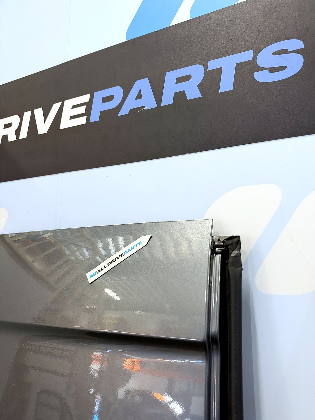 Mercedes Sprinter W907 achterdeur links H2 donkergrijs dicht