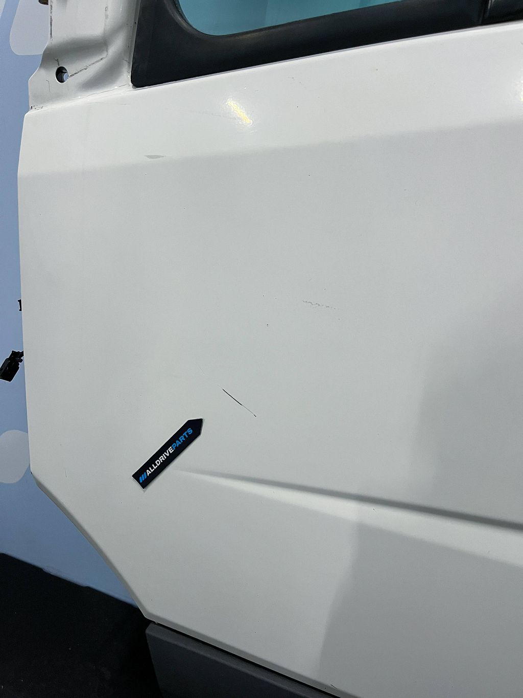 Voorportier links voor Volkswagen Crafter LB9A wit 2E0831051