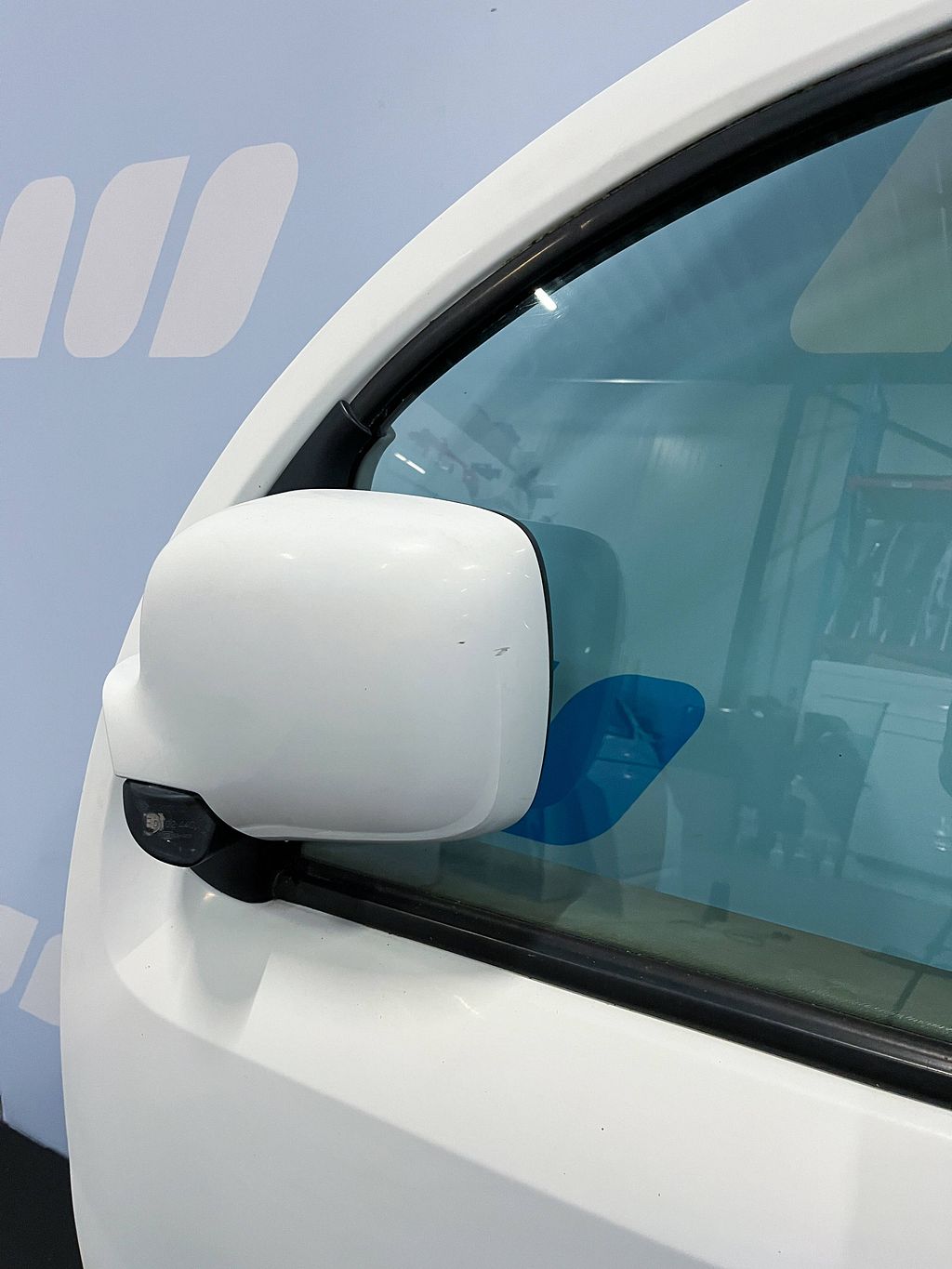 Voorportier links voor Renault Kangoo wit 801015880R
