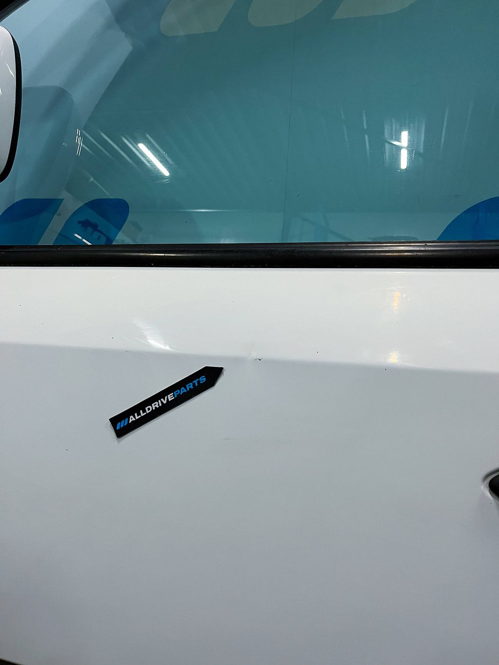 Voorportier links voor Renault Kangoo wit 801015880R