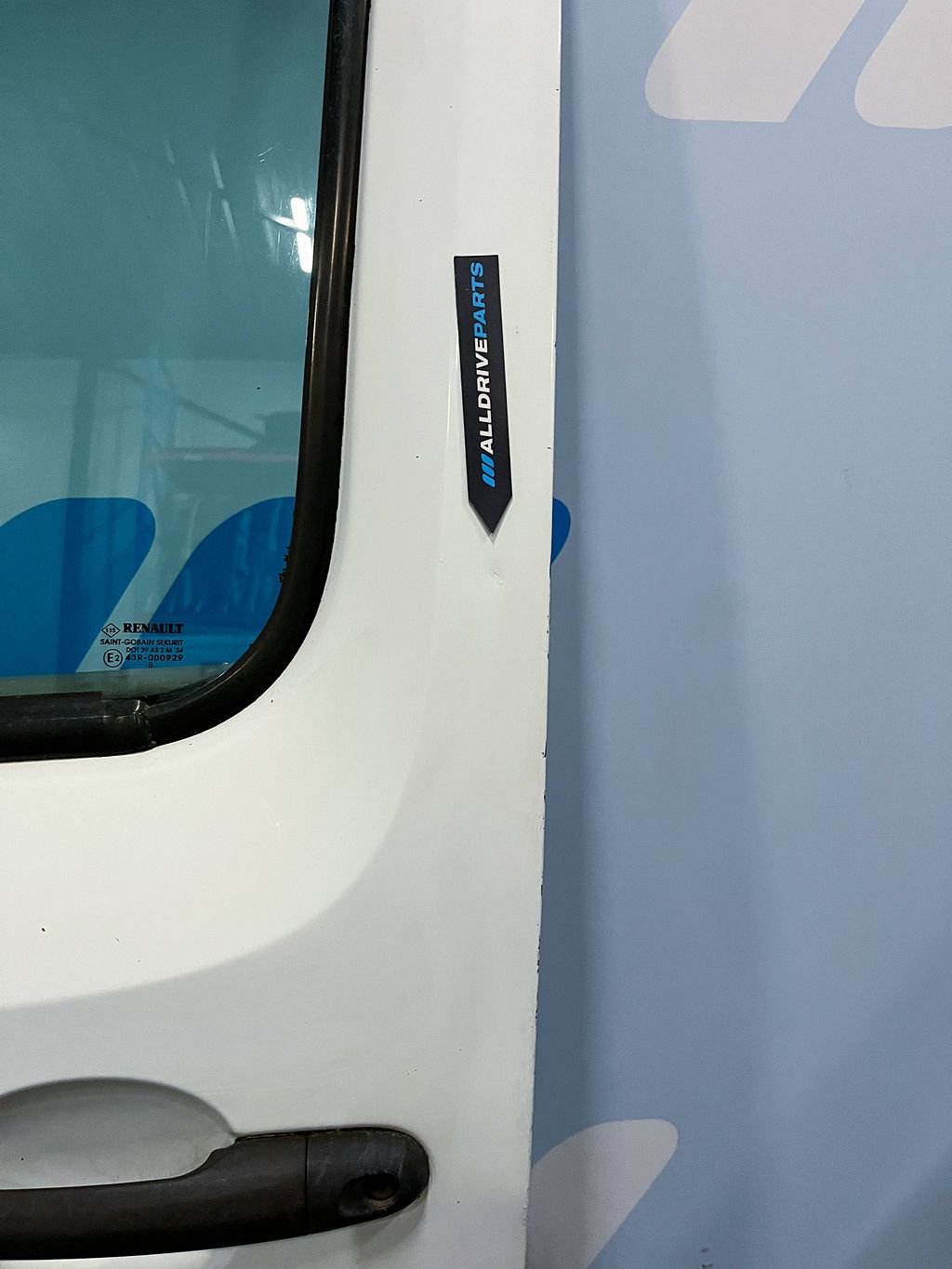 Voorportier links voor Renault Kangoo wit 801015880R