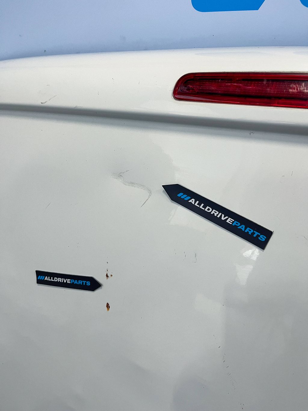 Achterklep VW Volkswagen T5 wit R902 dicht 7E0827025F