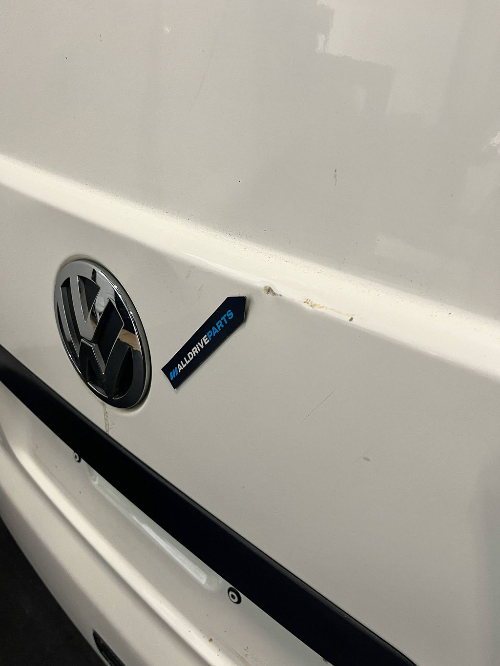 Achterklep VW Volkswagen T5 wit R902 dicht 7E0827025F