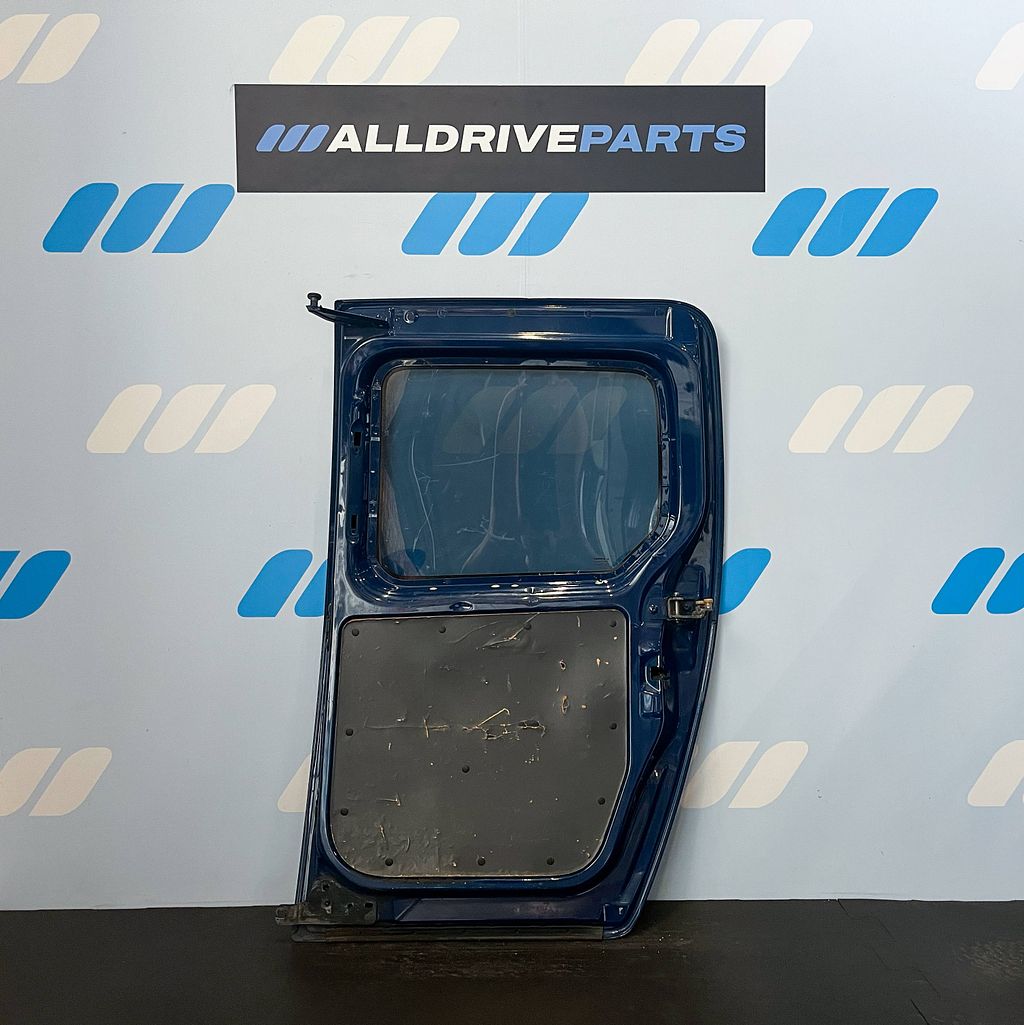 Schuifdeur rechts Renault Kangoo blauw met ruit 821003122R