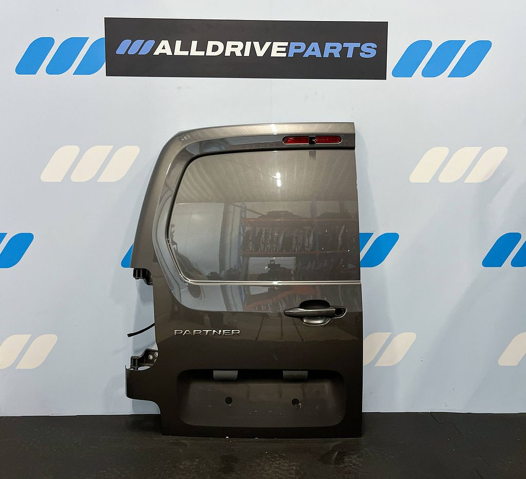 Achterdeur links achter Peugeot Partner EVL grijs 9820437080