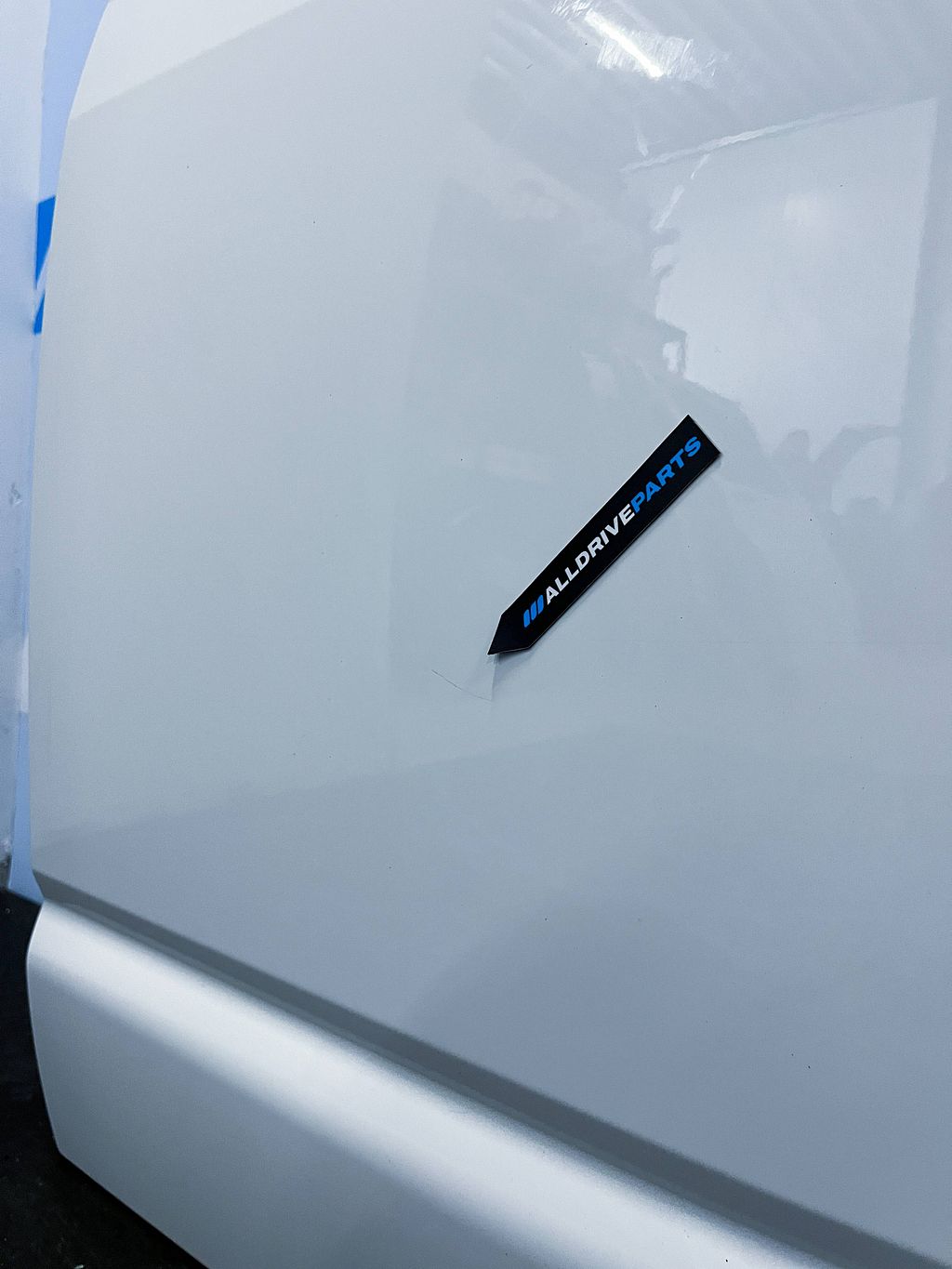 Schuifdeur rechts VW Volkswagen T6 LB9A Wit 7LA843108E