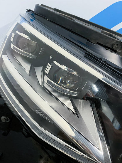 Complete voorkop VW Volkswagen Transporter T6 wit led en ACC