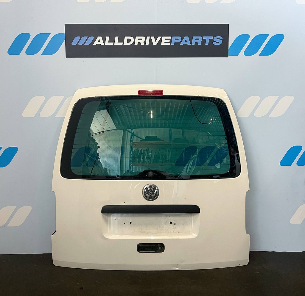 Achterklep achter Volkswagen Caddy R902 Wit 2K0827025L