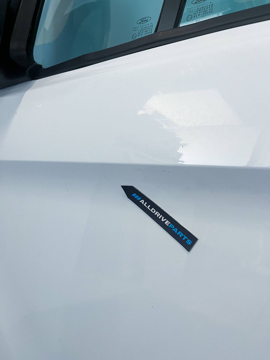 Voorportier links voor Ford Transit Custom wit PGK21V20125HA