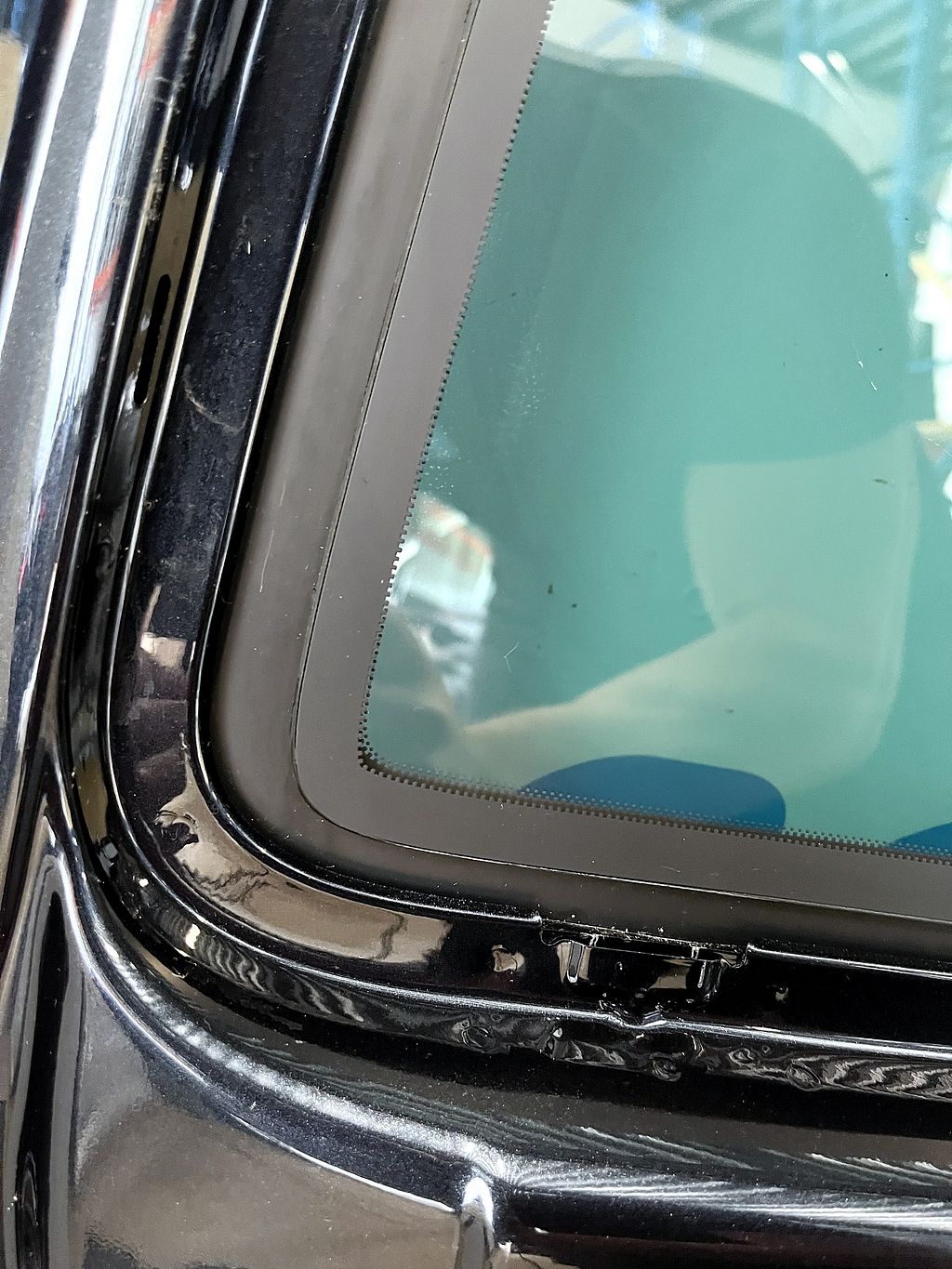 Achterklep VW California T6 met ruit blauw LT5U 7E0827025A