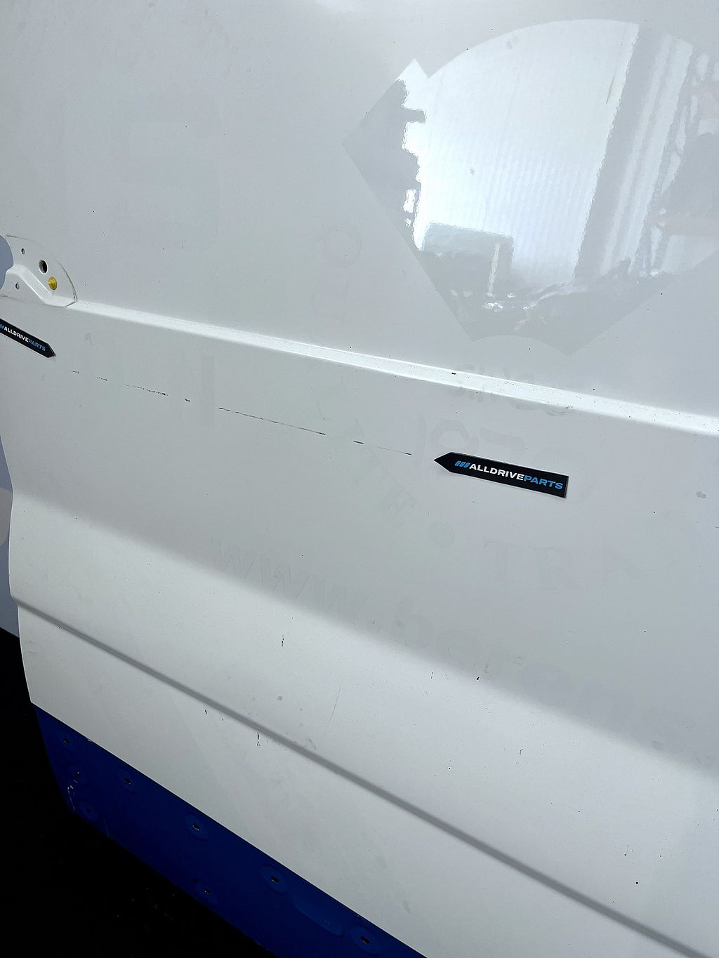 Schuifdeur rechts Renault Trafic wit 91160010