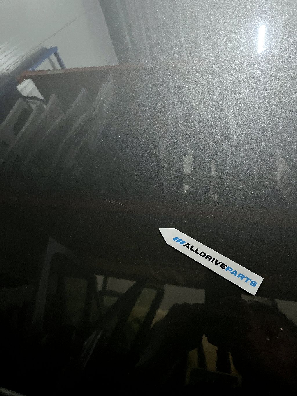 Schuifdeur rechts VW Caddy grijs LH7W 2K5843108B