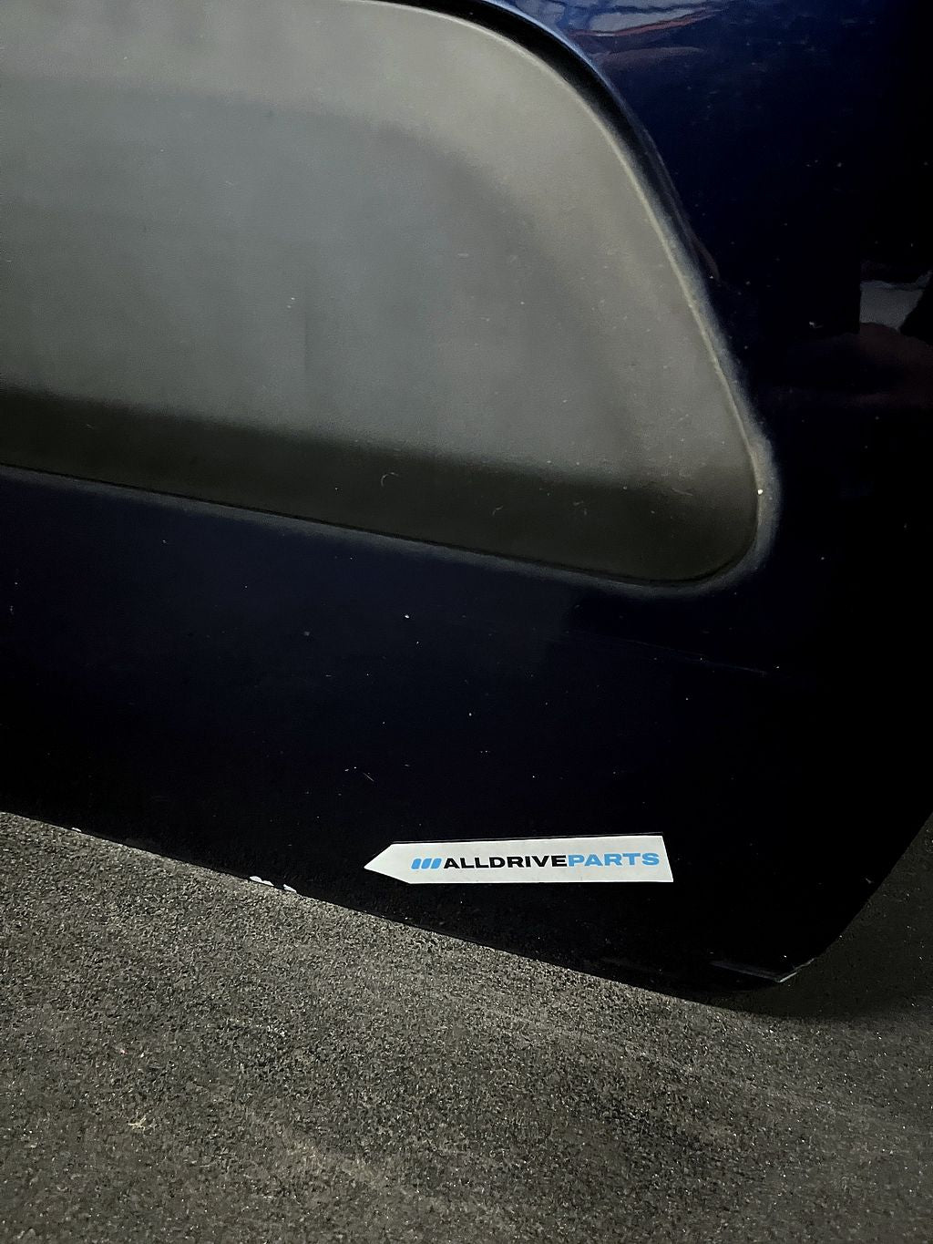 Voorportier rechts Citroen Berlingo donkerblauw KPK 9004Z6