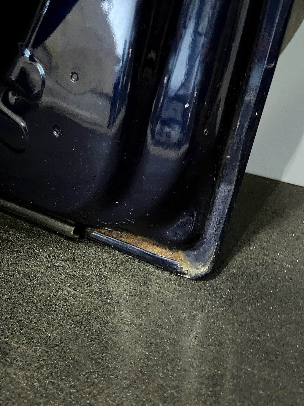 Voorportier rechts Citroen Berlingo donkerblauw KPK 9004Z6