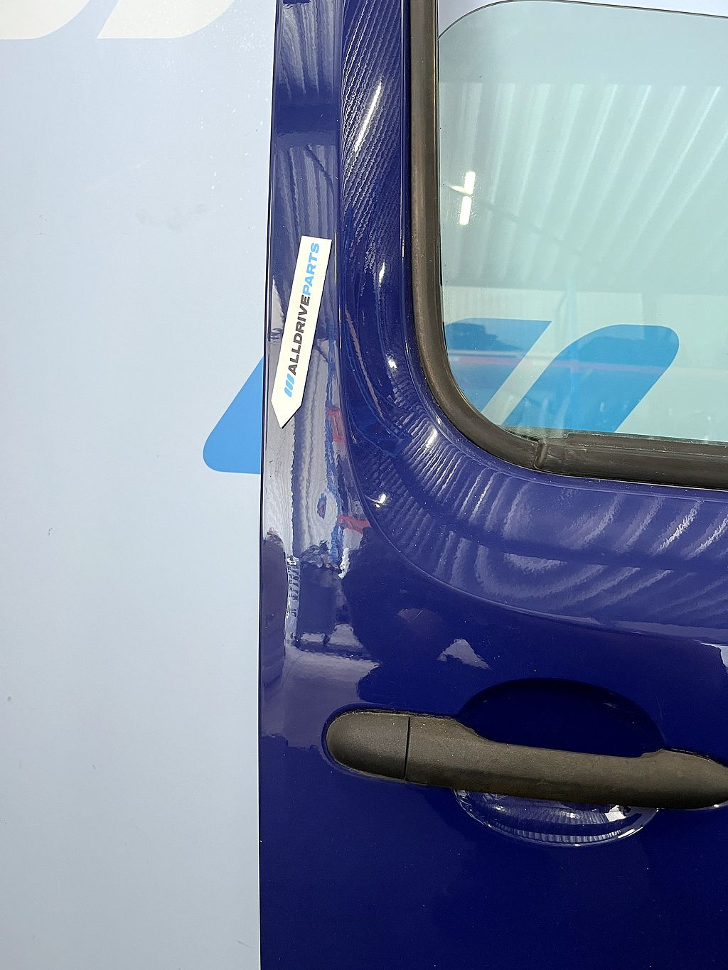 Voorportier rechts Renault Kangoo donkerblauw 801004234R