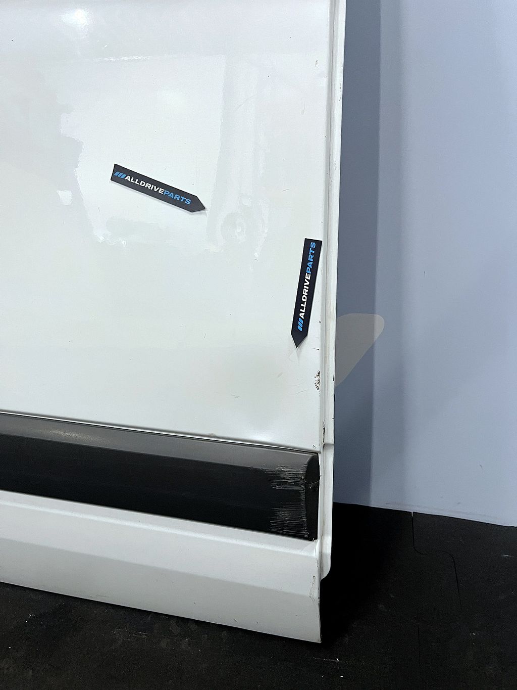 Schuifdeur rechts Ford Transit Custom dicht wit