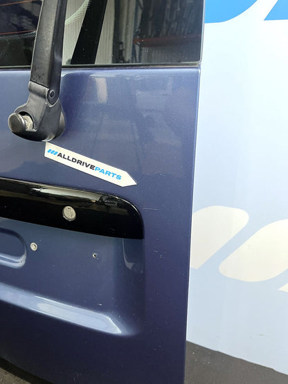 Achterdeur links VW Caddy met ruit blauw LR5T 2K0827091J