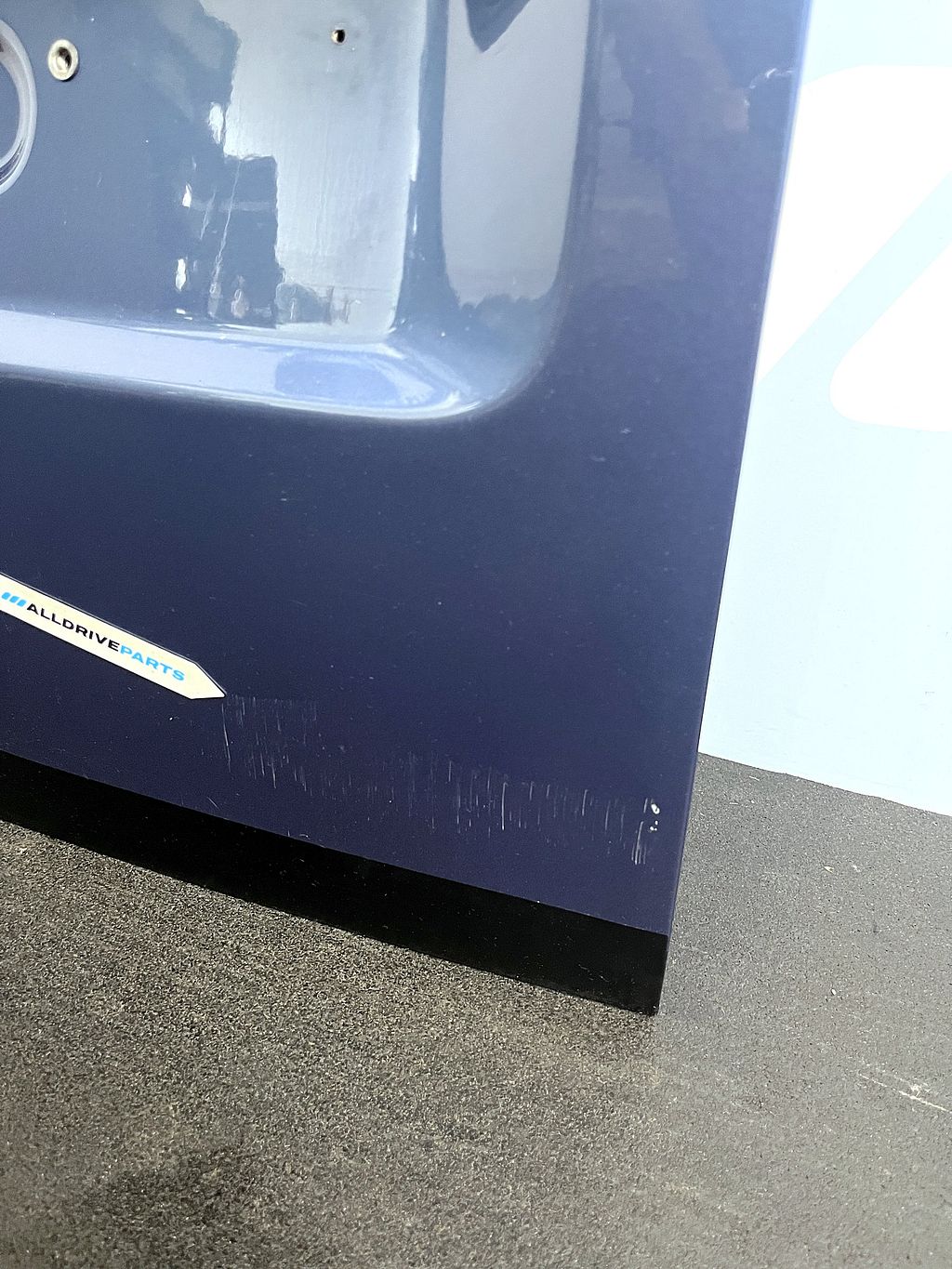 Achterdeur links VW Caddy met ruit blauw LR5T 2K0827091J