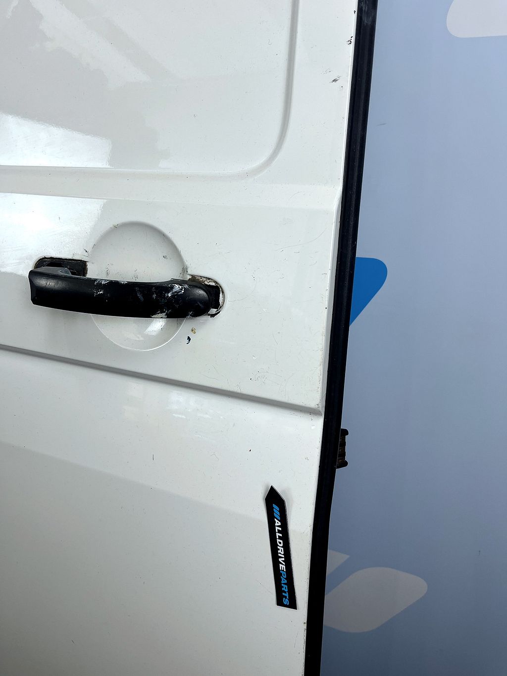 Schuifdeur rechts VW Transporter T6 dicht LB9A 7LA843108E
