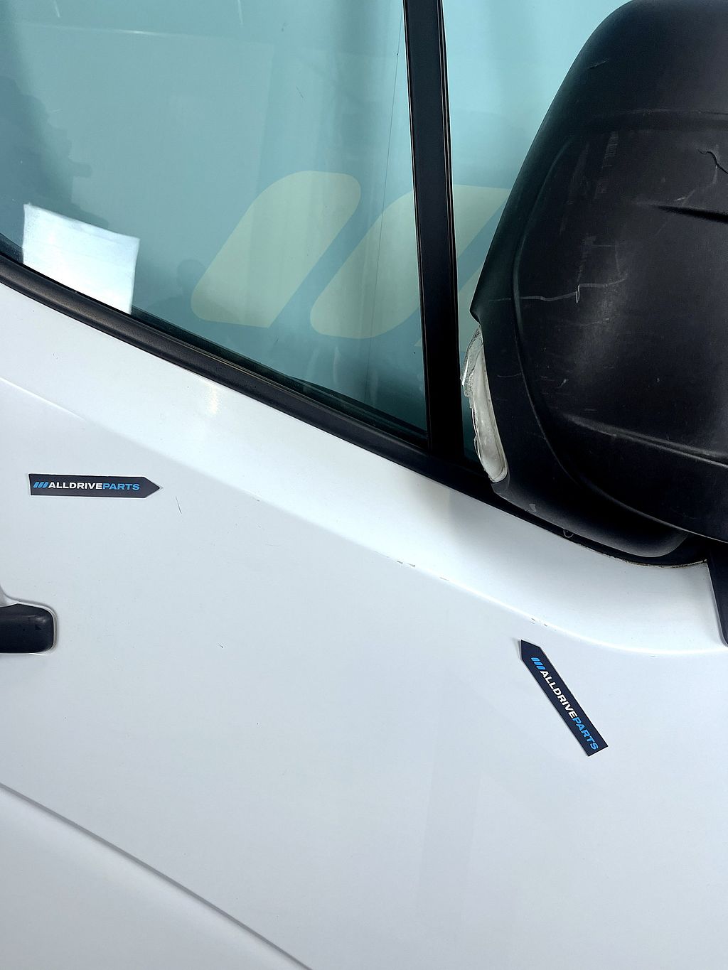 Voorportier rechts Renault Master wit O389 801009976R
