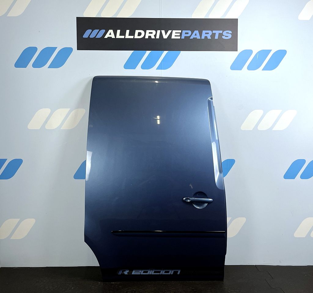 Schuifdeur rechts VW Caddy dicht blauw LR5T 2K5843108B