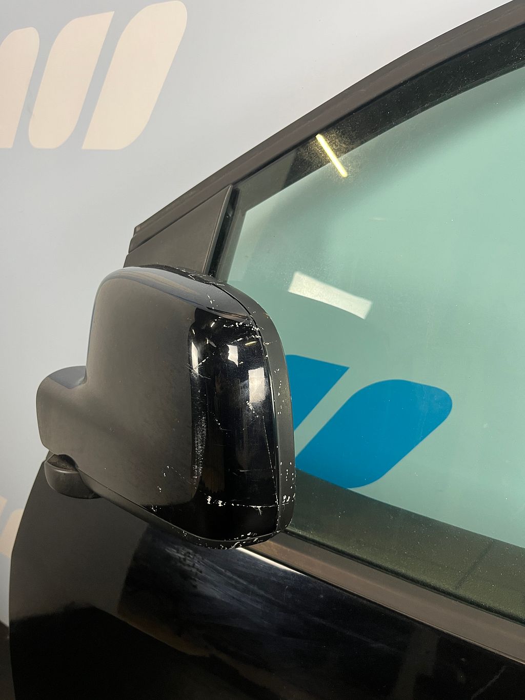 Voorportier rechts VW Caddy zwart Deep Black LC9X 2K0831056B