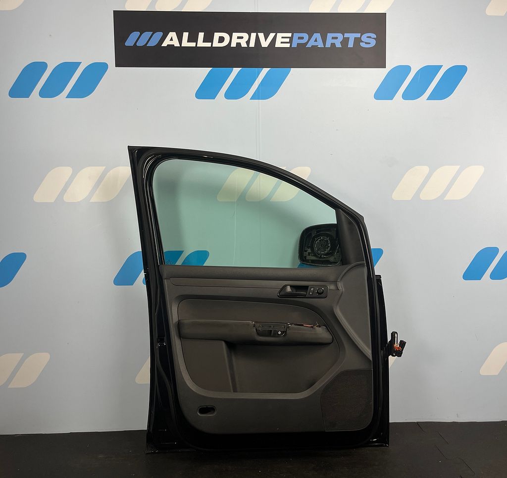 Voorportier rechts VW Caddy zwart Deep Black LC9X 2K0831056B