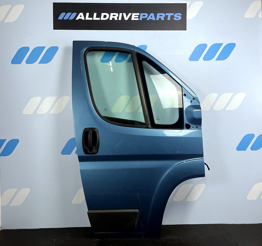 Voorportier rechts Peugeot Boxer blauw KNF 9004Y1