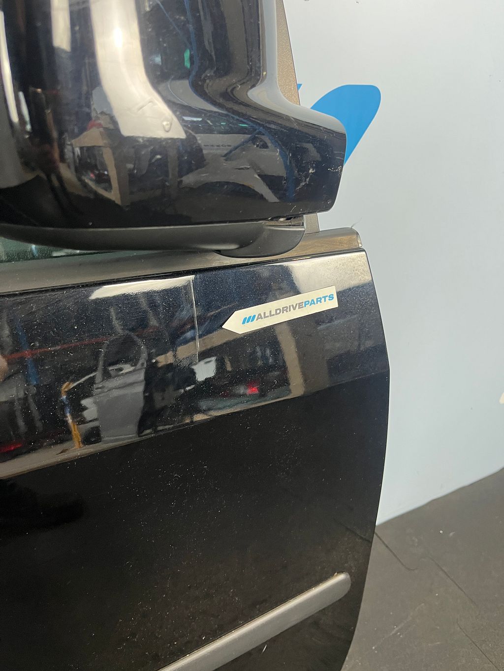 Voorportier rechts VW Caddy zwart Deep Black LC9X 2K0831056B