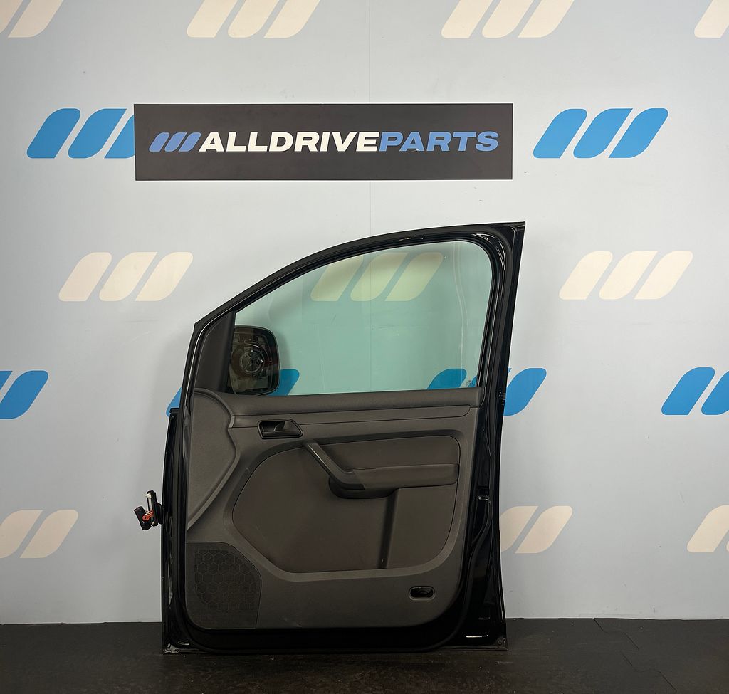 Voorportier rechts VW Caddy zwart Deep Black LC9X 2K0831056B