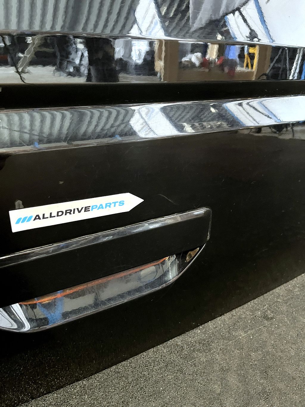 VW Transporter T6 achterklep ruit zwart LC9X 7E0827025A