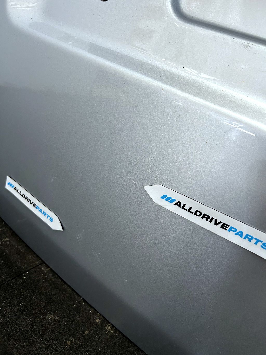 VW Caddy achterdeur links zilvergrijs LA7W 2K0827091J