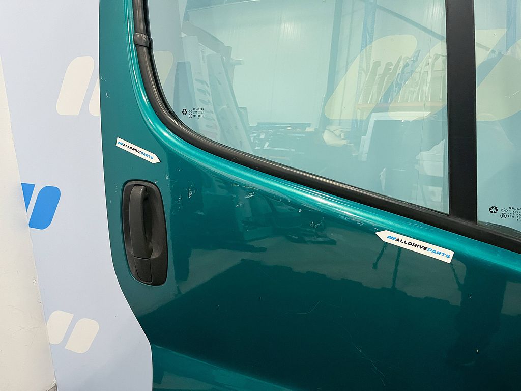 Opel Vivaro Renault Trafic Voorportier rechts groen 93194148