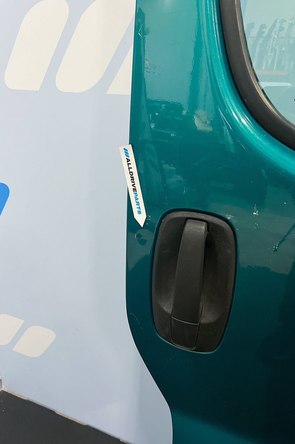 Opel Vivaro Renault Trafic Voorportier rechts groen 93194148