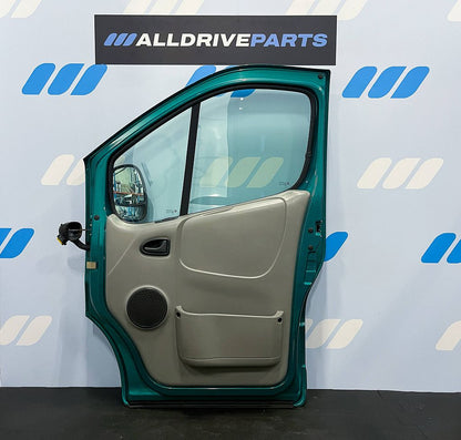 Opel Vivaro Renault Trafic Voorportier rechts groen 93194148